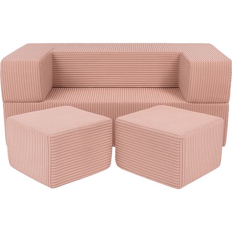 Canapé modulaire pour enfant Cube – 4 éléments  Aesthetic (1/2)