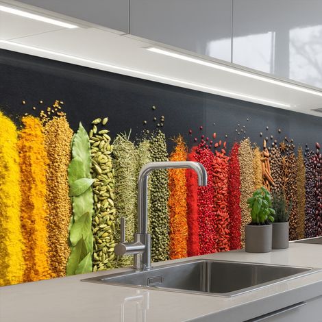 SCHIENALI CUCINA Spezie - Erbe - Offerte di lavoro - Arcobaleno 250x80 cm (1/5)