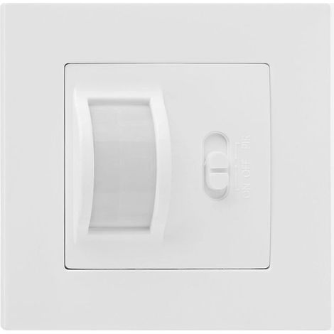 140°-PIR-Bewegungsmelder-Wandschalter, 8 Meter Erfassungsreichweite, Druckknopf-Ersatz für LED-Lampen, Flur, Geschäft, Heimüberwachungssysteme (1/5)