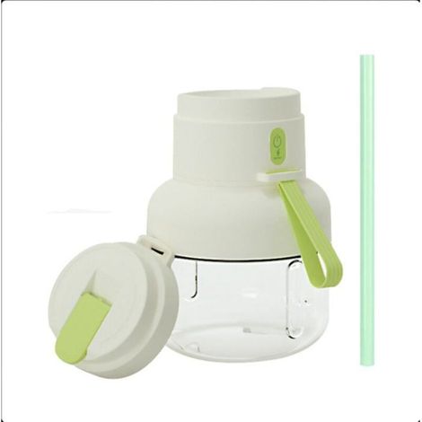 1 unité, Presse agrumes portable, 850 ml, mixeur rechargeable avec 12 lames, pour smoothies et jus frais en déplacement (1/4)