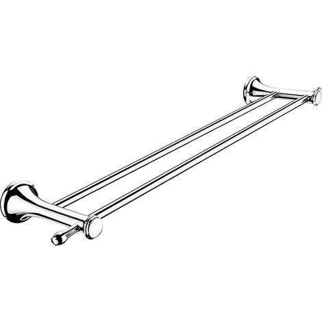 Porte-serviettes 1 Barre Fixe, L. 63.5 Cm, Chrome, Lada, Antique Salle De Bains Rétro Nimco (1/3)