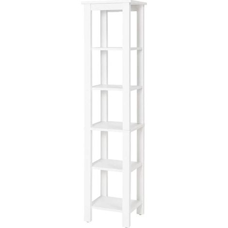 ORION91oficial® Melamine Shelf with 5 Compartments, 170x40x35 cm, White - Adjustable Legs, Scratch Resistant, CE Certified Storage Unit for Home, Office, Kitchen, Bathroom, and Balcony Use. (1/5)
