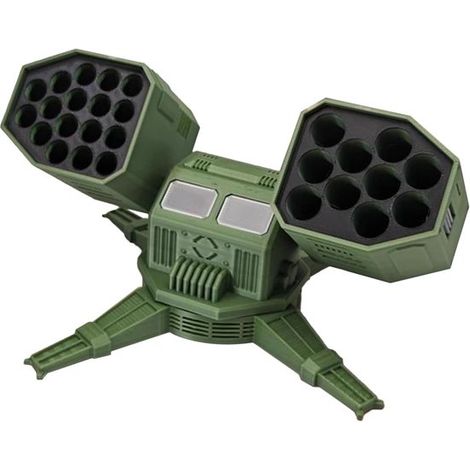 Scatola porta batterie generica, porta batterie per batterie a bottone, scatola porta batterie per trasmettitori, decorazione da scrivania, ruotabile a 360° (1/5)
