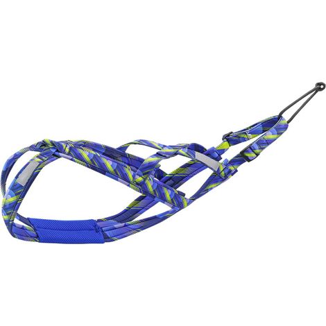 Harnais de traîneau pour chien d'extérieur Hachikko Labrador, corde de traction pour voiture, matériau en nylon durable, sangle de poitrine réglable, facile à utiliser (1/5)
