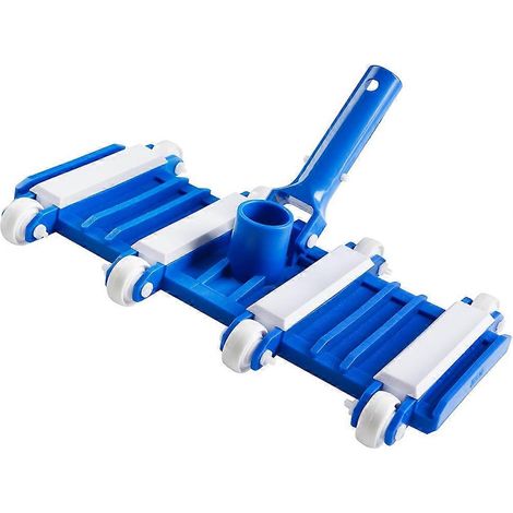 Tête d'aspirateur de piscine avec roues, tête d'aspirateur flexible pour piscine, tête de nettoyage pour piscine enterrée et hors sol (1/5)