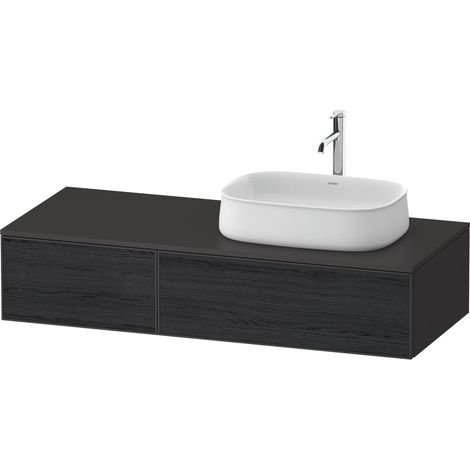 Duravit Zencha mueble bajo lavabo, 1300x550mm, 2 salidas, 1