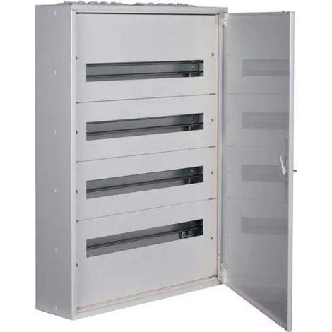 HAGER-FW524FT DISTRIBUTION ENCASTRER BOÎTE MÉTALLIQUE DE CLASSE I 5 FILASX 24 MÓD 120 M
