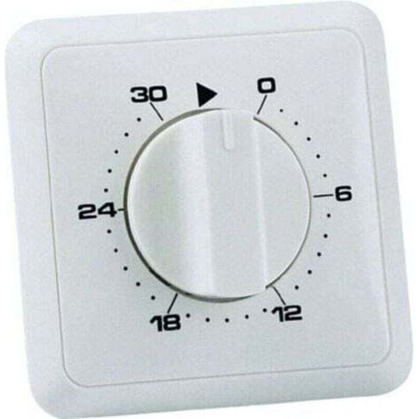 Timer analogico da incasso con programma giornaliero di 30 minuti (1/3)
