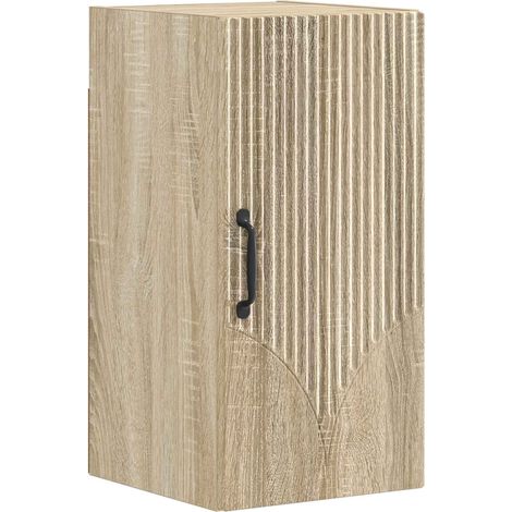 Bathroom Wall Cabinet HOORN Sonoma Oak 30 x 31 x 59 cm vidaXL (1/5)