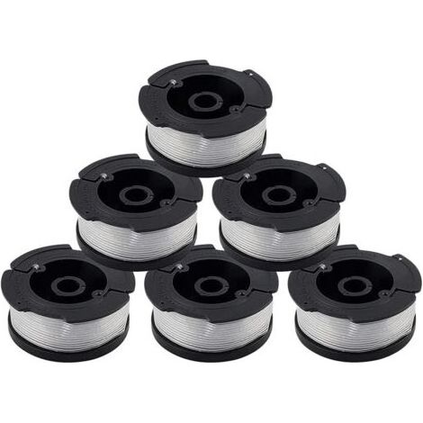 Lot de 6 bobines A6481 A6485 pour coupe-bordures Black Decker (6pcs) (1/5)