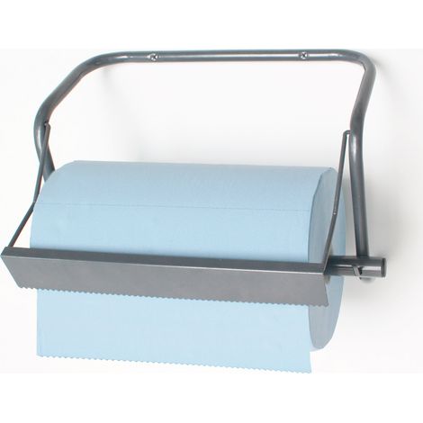 Putztuchrollenhalter Wandhalter für Putz-Rolle Tuch Putztuchrollen Papier 40cm