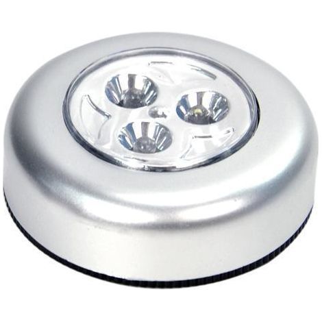 Luce notturna a LED autoadesiva, alimentata da 3 batterie / Batterie per armadio/guardaroba/mensola/ingresso/cucina/corridoio (1/5)