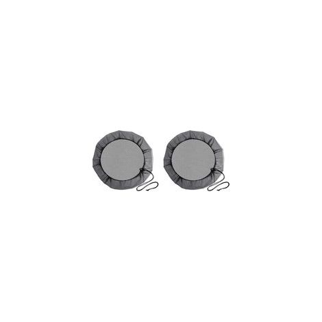 Lot de 2 filets de baril de pluie avec cordon, diamètre 95 cm, anti-moustique – (1/5)