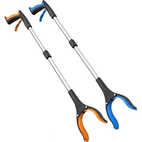 Outil de préhension avec aimant puissant, outil de préhension premium de 32 pouces, outil de préhension avec aimant puissant pour les personnes âgées, léger, extra long et pratique pour les