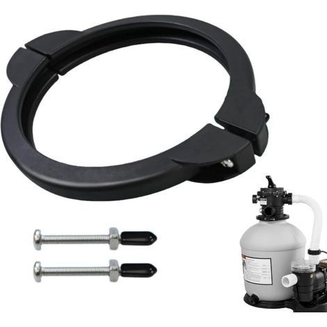 Schlauchschelle für Poolfilter, Ersatz-Schlauchschelle für Poolfilter, Schlauchschelle mit Flanschventil und Schraube – Schlauchschelle für Poolfilterventile (1/5)