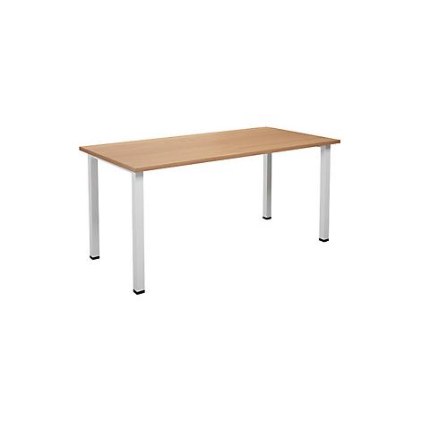 Mesa multiusos DUO-U  tablero recto  profundidad 800 mm 
