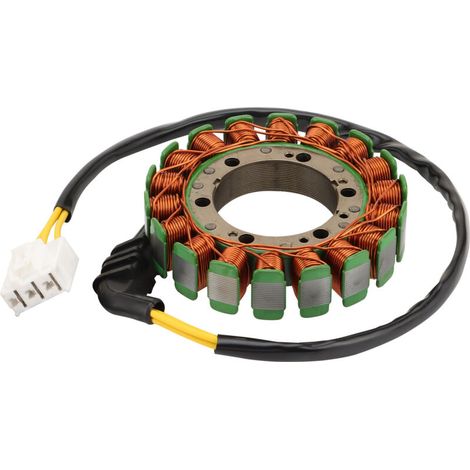 Original-Ersatzteil nach Erstausrüsterspezifikation für die Stator-Spulen-Magnetzündanlage des Supersport-Motorrads Honda CBR900RR / CBR929RR. (1/4)