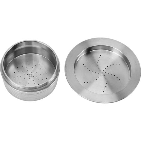 Capsule di caffè riutilizzabili, filtro in acciaio inox, cucchiaino integrato, accessorio per macchina Lavazza A Mio (1/5)