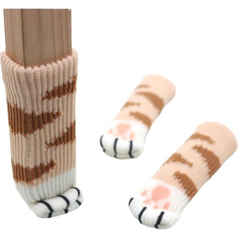 Protège-pieds de table silencieux, chaussettes pour pieds de chaise, 2 (1/2)