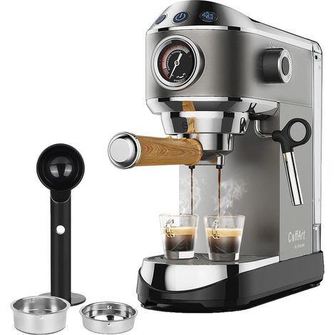 Cafetera espresso, presión de 20 bares, espumador de leche incluido, CM7008, UE (1/2)