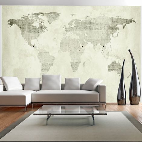 Fotomurale adesivo - Green continents - 441x315 (1/4)