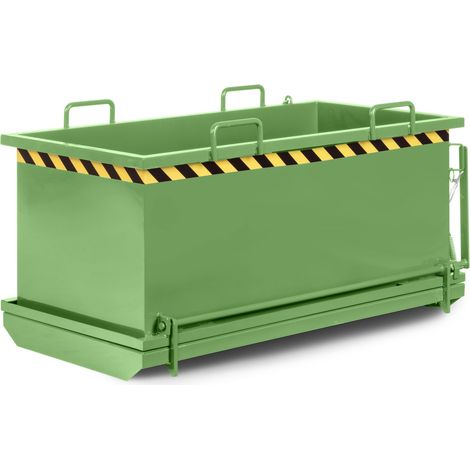 RR Industrietechnik Klappbodenbehälter Typ RKB 1810x1010x845mm 1000dm³ RAL 6011 Resedagrün