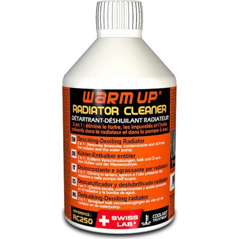 WARM UP RADIATOR CLEANER détartrant déshuillant nettoyant radiateur