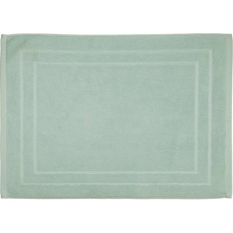 Badeteppich - Baumwolle - Seladon grün - 50x70 cm (1/4)