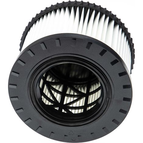 vhbw filtre compatible avec Dewalt DWV9340-XJ aspirateur - filtre HEPA noir / blanc (1/3)