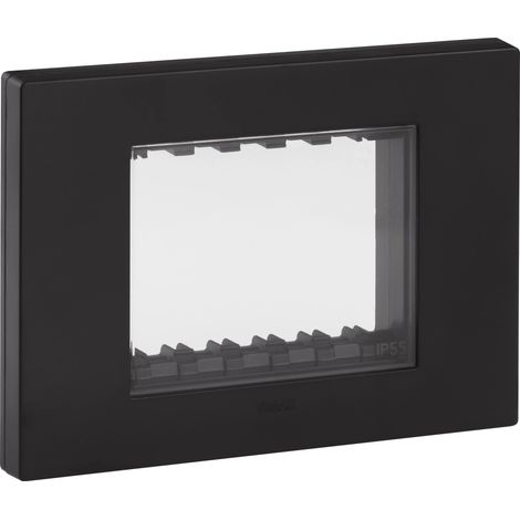Calotta stagno IP55 supporto 503 Vimar Linea nero 30943.02