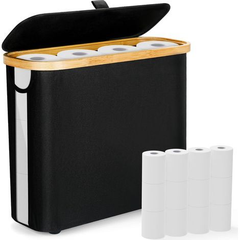 Toilettenpapierhalter, Toilettenpapieraufbewahrung, Toilettenschrank, WC-Aufbewahrung (1/5)