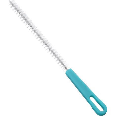 Brosse à Paille, Théière, Bec Verseur, Racine de Lotus, Brosse pour Tasse à Bec, Brosse Fine en Nylon Extra Longue pour Laver le Verre, Silicone, Pailles en Métal, Brosse à Tubes,. (1/5)