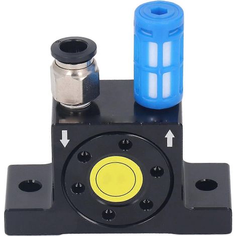 Vibrateur à turbine pneumatique G1/8 pouce, oscillateur à turbine à air réglable pour applications industrielles