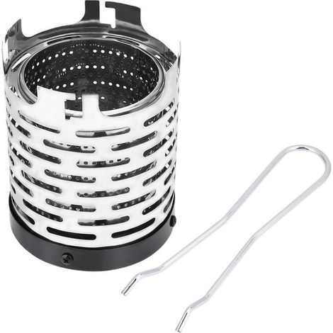 Réchaud à gaz portable 1 brûleur – Acier inoxydable résistant à la chaleur – Design compact pour camping et randonnée – Léger et pliable (1/5)