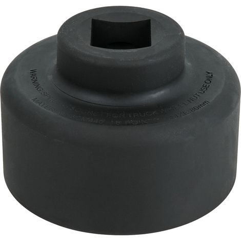 KS Tools - Douille 6 pans pour écrou d'essieu, 1, 80 mm - 460.0220 (1/4)