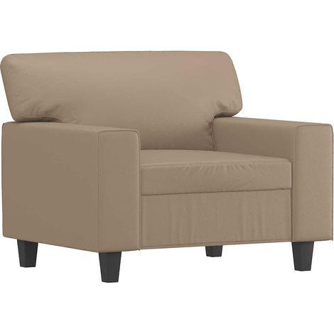 Maison Exclusive - Fauteuil Cappuccino 60 cm Similicuir (1/5)