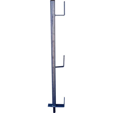 Potelet à planches garde corps ø 40 mm galva (1/2)
