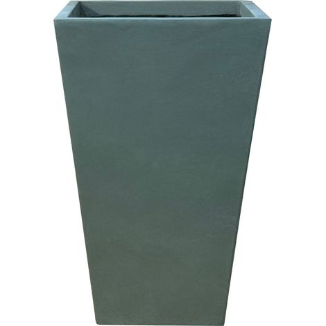 Macetero preperforado AERIS 50x80cm verde oscuro (1/5)