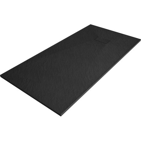 Mexen Hugo rechteckige Duschwanne SMC 180 x 90 cm, Schwarz - 42709018 (1/5)