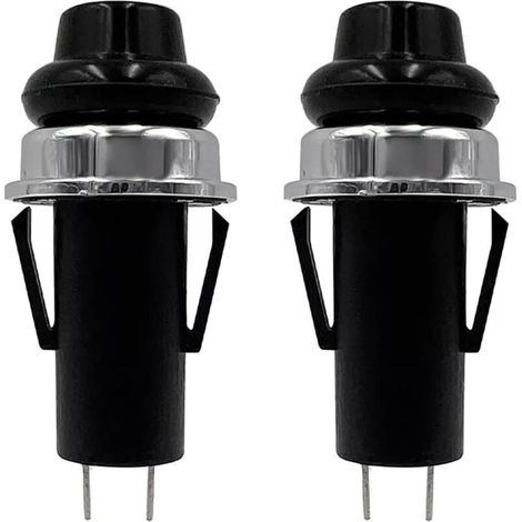 Ulisem 2er-Pack 70189 Gasgrill-Lichtschalter, kompatibel mit Weber Spirit E/S 210, E-220, E-310 usw. (1/4)