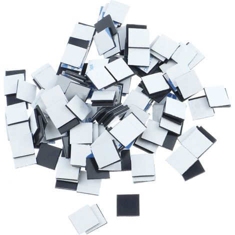 Magnets Adhésifs - 200 Pièces - 1 x 1 cm - Épaisseur 1 mm - Pour Tableaux Blancs, Réfrigérateurs, Bureau, École (1/5)