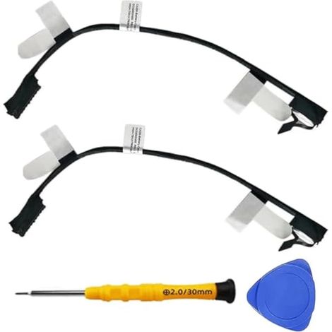 Câble d'alimentation Câble de Batterie Remplacement pour Dell Latitude 7480 E7480 7490 E7490 Series Laptop F3YGT DJ1J0 Notebook Battery Wire Cord NIA01 DC02002NI00 7XC87 07XC87 CAZ20 (1/5)
