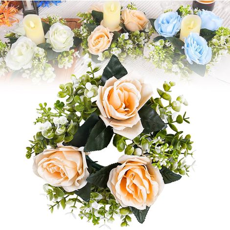 Tulipán artificial premium de 40 cm (16 pulgadas), de aspecto realista al tacto, con 9 bulbos y tallos flexibles, ideal para la decoración del hogar, la cocina o bodas.