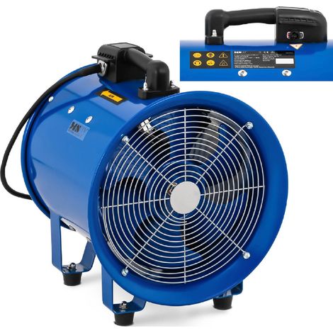 Ventilador axial industrial para refrigeración y circulación de aire, 500 W, diámetro 300 mm (1/5)
