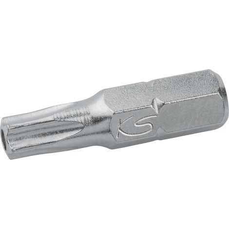 KS TOOLS 911.3104 EMBOUT TS PERCÉ 6,35MM T25