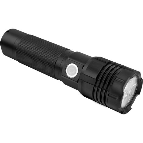 Ansmann Pro 3000R Linterna Portátil Plateada 3200 Lúmenes