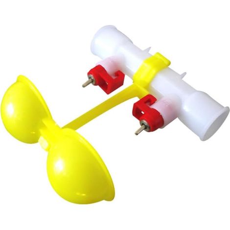 Fontaine À Eau pour Poussins Fontaines À Boire pour Poulets Type De Bol Abreuvoir Automatique pour Fermes Avicoles (1/5)