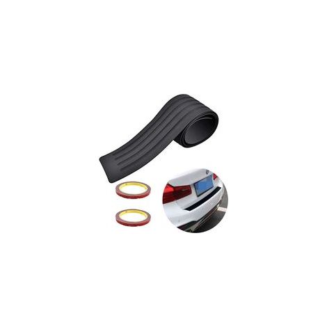 Tira protectora para maletero de coche de 104 cm, resistente a golpes y arañazos, para parachoques, embellecedor universal para portón trasero, tira antiarañazos, fácil de instalar, apta para sedanes,
