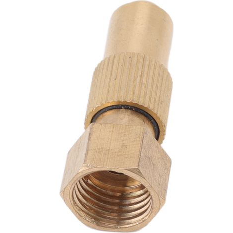 Buse de pulvérisation haute pression à filetage interne G3/8 en laiton céramique, outil d'arrosage pour jardin et potager, trou de 0,8 mm (0,03 pouce). (1/5)