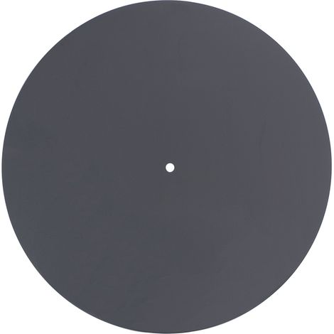 Tapis de platine vinyle transparent en acrylique 30 cm (12 pouces) pour platines et phonographes vinyles. Antistatique, réduit le bruit et absorbe les chocs pour une meilleure qualité sonore. (1/3)